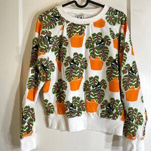 Baby Cats of California - Cat in Pot Sweatshirt - Size Medium